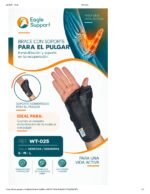 Brace Quervain De Muñeca Con Pulgar, Inmovilizador Al 75% - Imagen 2