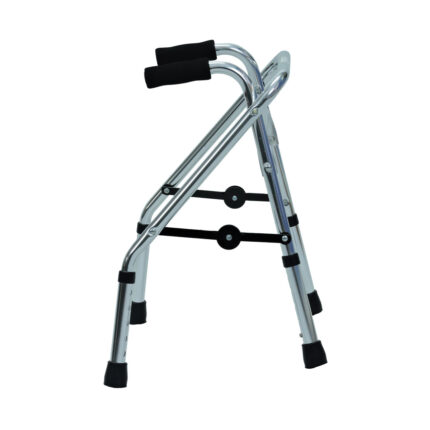 Caminador pediátrico en aluminio vista 2