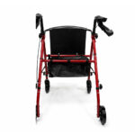 Caminador rollador con silla plegado