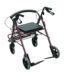 Caminador rollator 4 ruedas canastilla y calapies