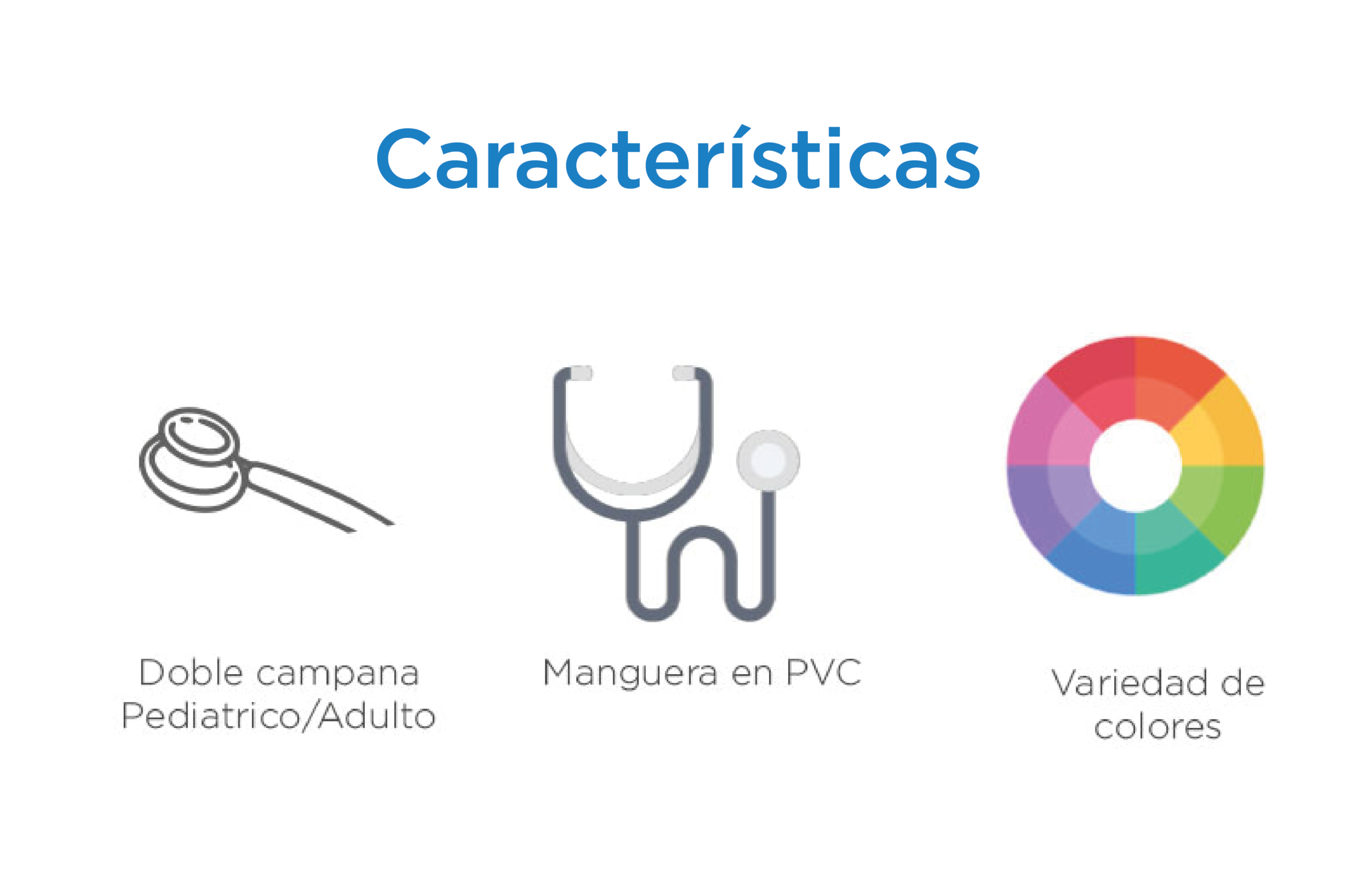 Caracteristicas fonendoscopio estetoscopio Rappaport