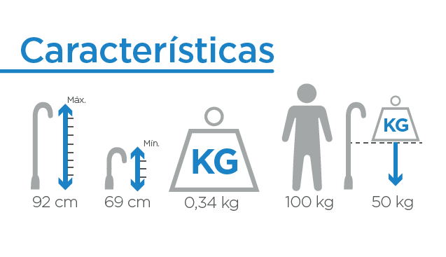 Caracteristicas BASTON MANGO MARTILLO