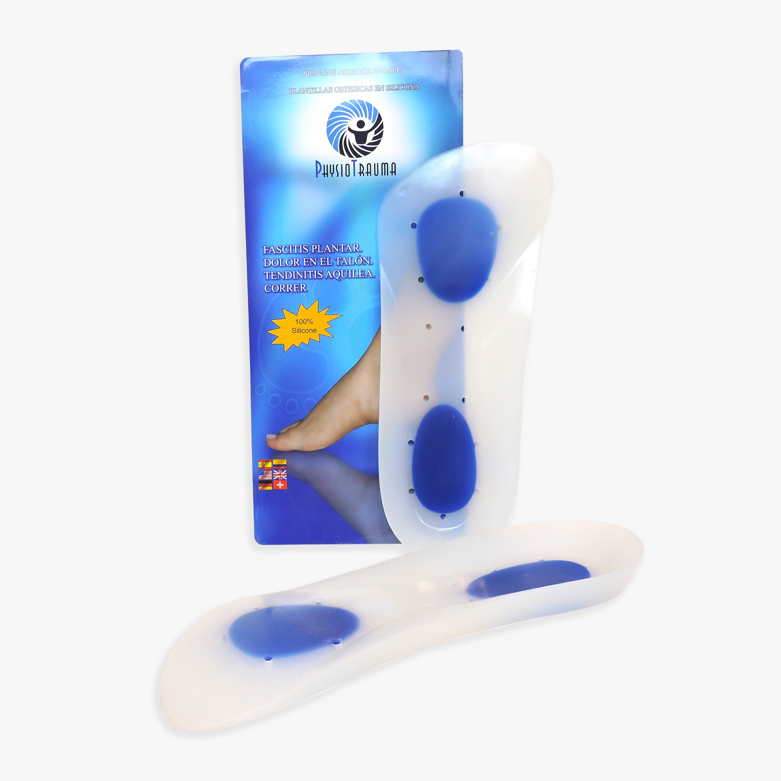 Plantilla 3/4 100% en Gel Silicona PT3-4SI Plantilla 3/4 100% en gel silicona PT3-4SI