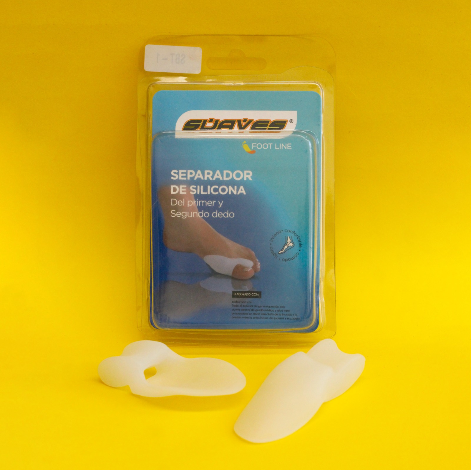 Separador del Primer y Segundo Dedo con Protector de Bunion SBT Separador del primer y segundo dedo con protector de bunion SBT