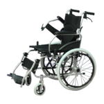 Silla de ruedas estándar apoyabrazos abatible