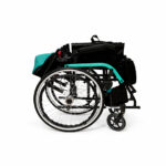 Silla de ruedas estándar apoya brazos abatible HE806 vista 4