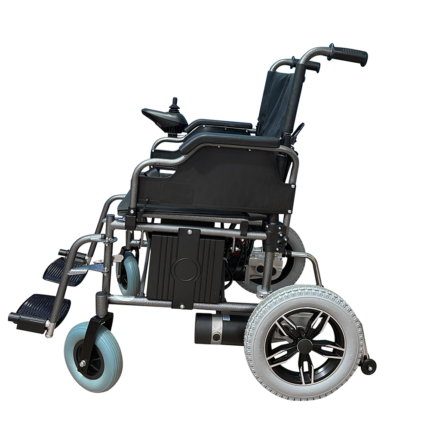 Silla de ruedas eléctrica reposa brazos y pies desmontables VH110