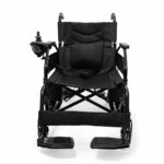 Silla de ruedas eléctrica reposa brazos y pies abatibles HE701 vista 2
