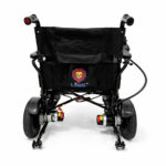 Silla de ruedas eléctrica reposa brazos y pies abatibles HE701 vista 3