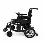 Silla de ruedas eléctrica reposa brazos y pies abatibles HE701 vista 4