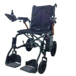 Silla de ruedas eléctrica ultra ligera con amortiguadores HE704 vista 4