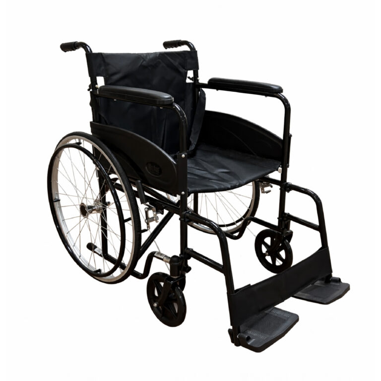 Silla de ruedas estándar en acero HE603