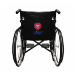 Silla de ruedas estándar en acero HE603 vista 4