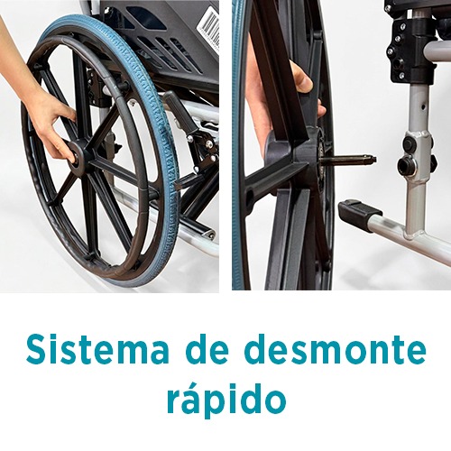 Silla de ruedas estándar para sobrepeso KY956XQ vista 2