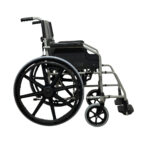 Silla de ruedas estándar institucional doble cruceta HE606 vista 3