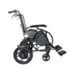 Silla de ruedas con propulsión asistida por polea