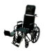 Silla de ruedas estándar reclinable