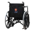 Silla de ruedas reposapiés desmontables vista 3