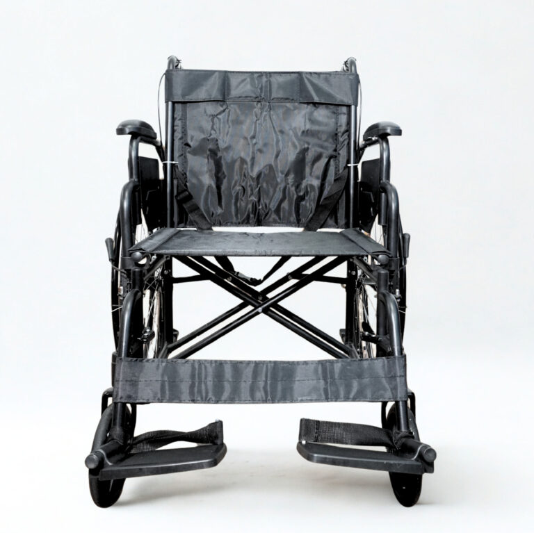 Silla de ruedas semiescritorio vista lateral