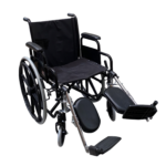 Silla de ruedas semiescritorio reposapiés desmontables