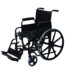Silla de ruedas tipo escritorio reposa brazos y pies desmontables PH8012