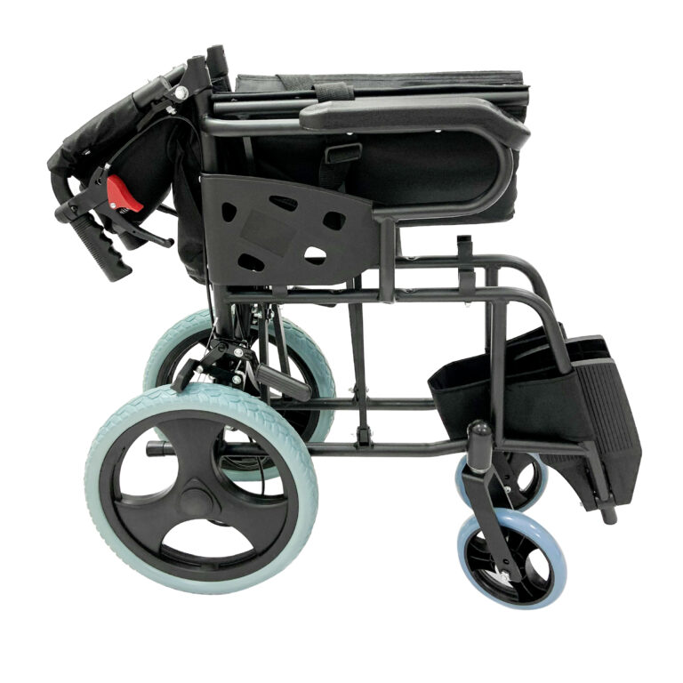 Silla de ruedas de transporte económica KY871AVJ vista 2