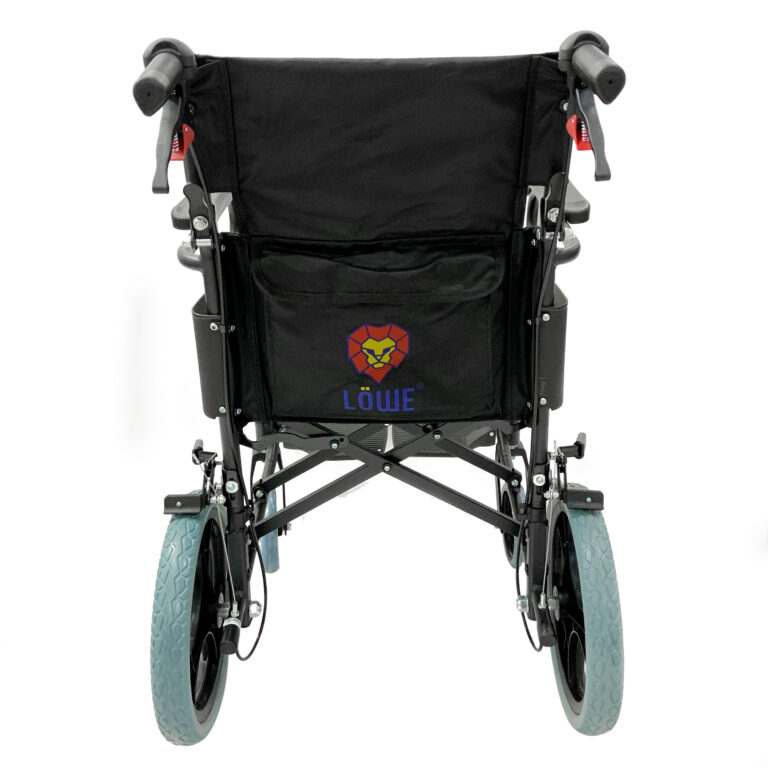 Silla de ruedas de transporte económica PH8005 vista 2