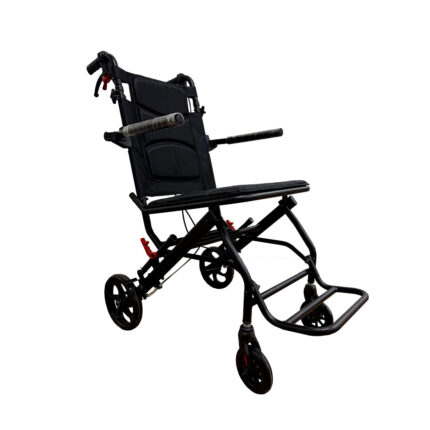 Silla de ruedas de transporte ultra liviana y portable HE801