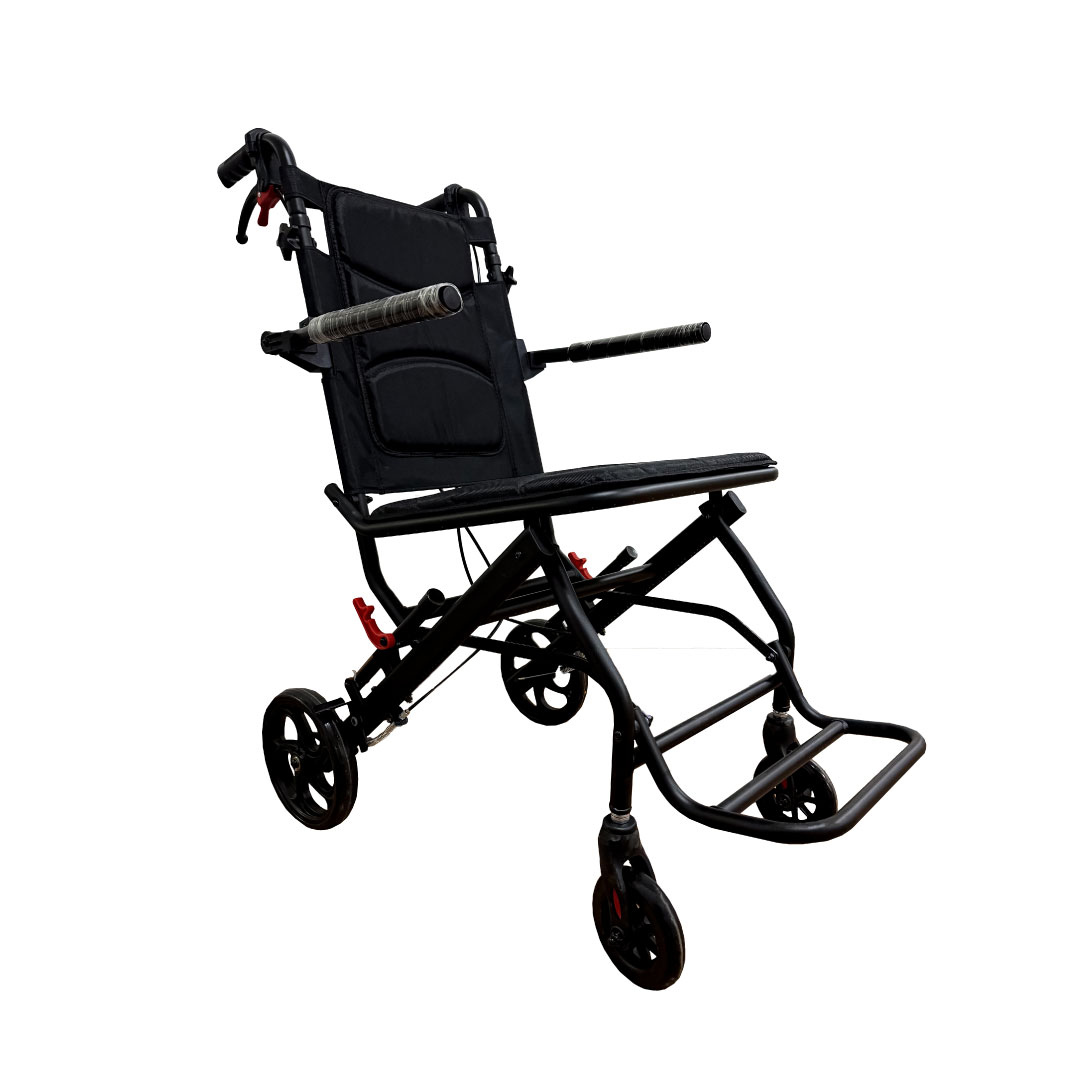 Silla de Ruedas de Transporte Ultra Liviana y Portable HE801 Silla de ruedas de transporte ultra liviana y portable HE801