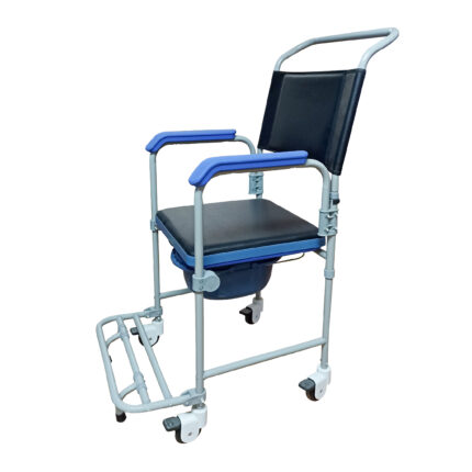Silla sanitaria con ruedas