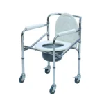 Silla sanitaria con ruedas