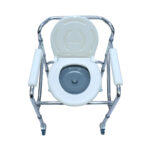 Silla sanitaria con ruedas vista 2