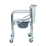 Silla sanitaria con ruedas vista 3