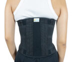 Soporte lumbar elástico vista de ajuste