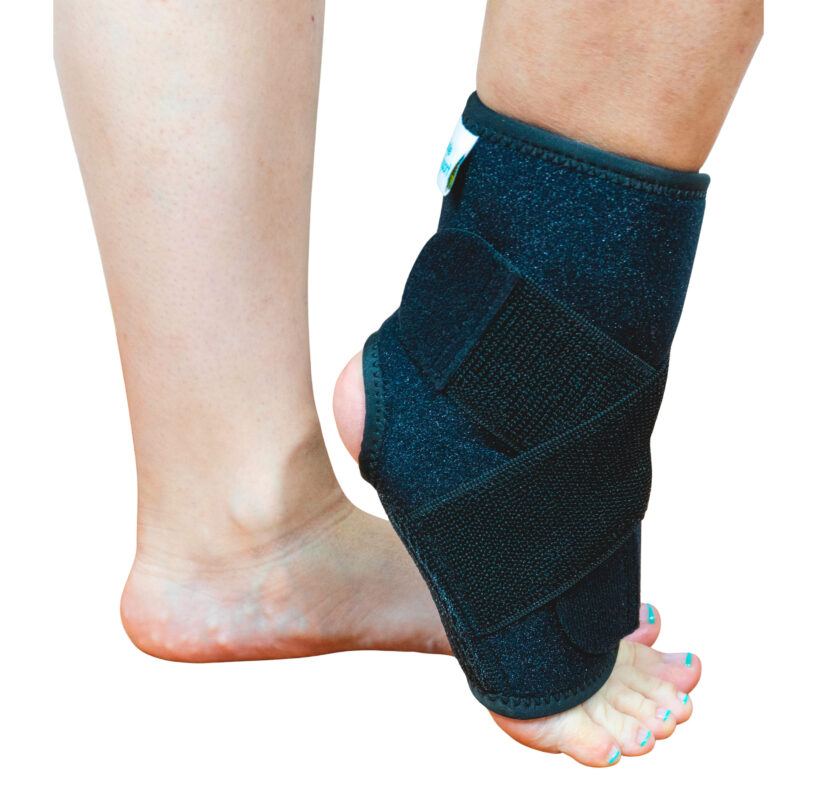 Tobillera de neopreno con correas ajustables