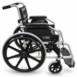 Silla de Ruedas Estándar Doble Cruceta (Tapicería en PVC) - Imagen 2